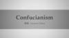 Confucianism. 儒家, Ancient China