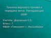 Техника верхнего приема и передачи мяча. Нападающий удар