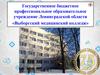Государственное бюджетное профессиональное образовательное учреждение Ленинградской области «Выборгский медицинский колледж»
