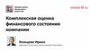 Комплексная оценка финансового состояния компании