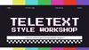 Teletext Style Workshop by Slidesgo