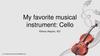 Musical instrument cello
