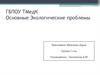 Основные экологические проблемы современности
