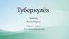 Инфекционное заболевание туберкулёз