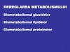 Dereglarea metabolismului