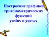 Построение графиков тригонометрических функций y=sinx и y=cosx