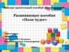 Развивающее пособие «Поле чудес»