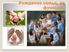 Рождение семьи, ее функции