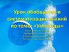 Углеводы. Урок обобщения и систематизации знаний