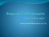 Виды расслабляющего массажа ног