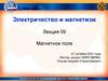 Электричество и магнетизм. Лекция 09