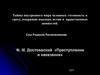 Сны Родиона Раскольникова. Ф. М. Достоевский «Преступление и наказание»
