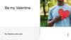 Be my Valentine