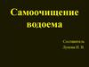 Самоочищение водоема