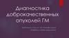Диагностика доброкачественных опухолей ГМ