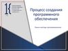 Процесс создания программного обеспечения