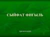 Сыйфат фигыль