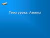 Амины