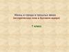 Жизнь в городе в прошлых веках (историческая тема в бытовом жанре)