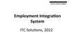 Employment Integration System