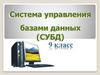 Система управления базами данных (СУБД)