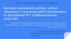 Критерии оценивания учебных, учебно-творческих и творческих работ