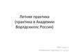 Летняя практика в Академии Ворлдскиллс Россия. Техническое задание на практику