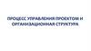 Процесс управления проектом и организационная структура