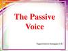 The Passive Voice