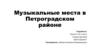 Музыкальные места в Петроградском районе