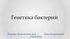 Генетика бактерий
