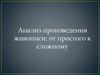 Анализ произведения живописи: от простого к сложному
