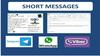 Short message. Особенности сообщений в английском языке
