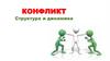 Конфликт. Структура и динамика