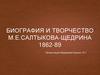 Биография и творчество М.Е. Салтыкова-Щедрина