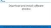 Download and install software process
