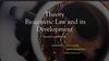 Theory Biogenetic Law and its Development