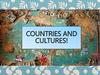 Countries and cultures