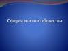 Сферы жизни общества