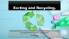 Sorting and Recycling