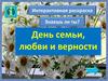 День семьи, любви и верности. Интерактивная раскраска