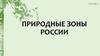 Природные зоны России