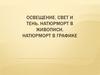 Освещение. Свет и тень. Натюрморт в живописи. Натюрморт в графике
