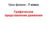 Графическое представление движения