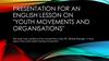 Youth movements and organisations