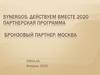 Synergos. Действуем вместе. 2020. Партнерская программа