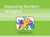 Expressing numbers in english