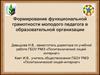 Формирование функциональной грамотности молодого педагога в образовательной организации