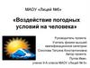 Воздействие погодных условий на человека