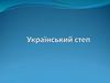 Український степ